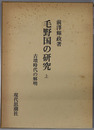 毛野国の研究  古墳時代の解明 上・下（２冊）