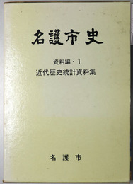 名護市史（沖縄県）  近代歴史統計資料集