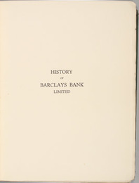 HISTORY OF BARCLAYS BANK LIMITED