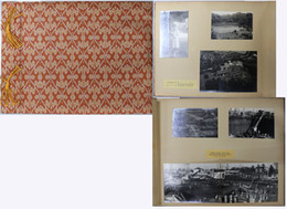 東宮御所新営工事写真帳  ［昭和３４年１月１９日地鎮祭／杭の支持力試験／昭和３５年６月１８日御引越／他］