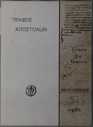 使徒行伝 ［希和対訳脚註つき新約聖書５α・５β］
