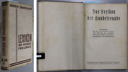 DAS LEXIKON DER HUNDEFREUNDE（独文）［愛犬家のための百科事典］