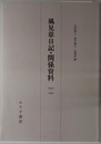風見章日記・関係資料（政治家）  １９３６～１９４７