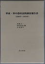 華東・華中農村訪問調査報告書 ２００８年～２０１９年