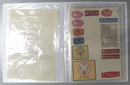 百貨店ラベル他貼込帖 ［ポケットファイル・用紙に貼込：丸久・松坂屋・長崎屋・阪急百貨店／他］