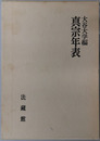 真宗年表 
