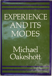 EXPERIENCE AND ITS MODES（英文）
