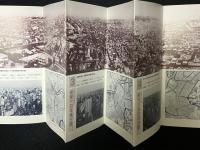 「今は昔 大東京パノラマ展」パンフレット　（主催：日本デザインコミッティー、日本建築学会（日本建築学会100周年事業）／会期：1986年4月4日-4月16日／会場：松屋銀座7F・デザインギャラリー）
