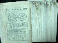（会報・月報）　大気現象　1975年7月－1996年12月　（昭和50年7月-平成8年12月）　（内9部欠）　【249部】