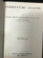 Combinatory analysis Volumes 1,2