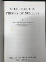 Studies in the theory of numbers