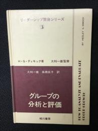 グループの分析と評価