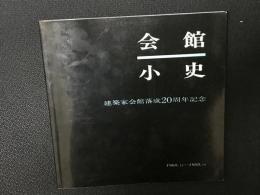 会館小史 : 建築家会館落成20周年記念 1968.12-1988.12