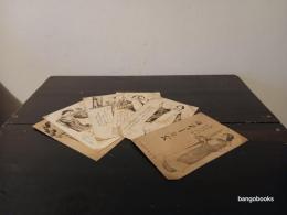 絵葉書　カフェーの女