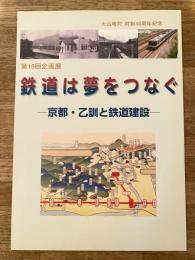 鉄道は夢をつなぐ : 京都・乙訓と鉄道建設 : 大山崎町町制40周年記念 : 第15回企画展