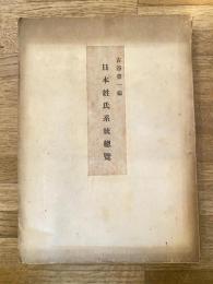 日本姓氏系統総覧