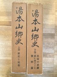 湯本山郷史 : 奥州白河領木地村とその周辺