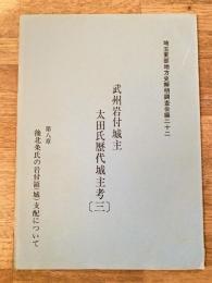 戦国期東武の群雄 武州岩付城主 太田氏歴代城主考(3) 第8章 後北条氏の岩付領(城)支配について　埼玉東部地方史解明調査会編(22)