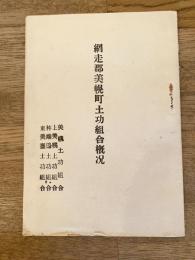 戦前 網走郡美幌町土功組合概況　美幌土功組合/上美幌土功組合/杵端邊土功組合/東美台土功組合