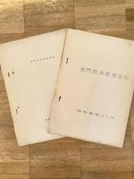 陸上自衛隊相馬原駐屯地　相馬原演習場規則/射場安全管理規則　2冊