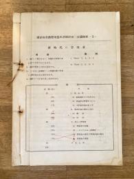 保安隊業務管理基本訓練計画 会議概要綴 1～24