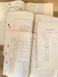 昭和39年10月 陸上自衛隊第12師団/国鉄新潟支社 雪害対策打合会議資料綴
