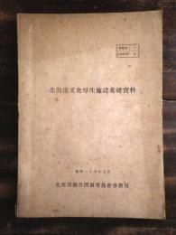 北海道文化厚生施設基礎資料