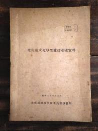 北海道文化厚生施設基礎資料