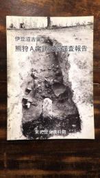 伊豆沼古窯熊狩A窯跡発掘調査報告