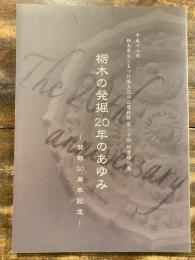 [図録]栃木の発掘20年のあゆみ : 開館20周年記念 : 平成十八年度栃木県立しもつけ風土記の丘資料館第20回秋季特別展図録