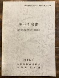 平林2号墳 : 西関東連絡道建設に伴う発掘調査