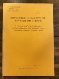 技術移転の促進に係わる中国の経営管理の実態及び今後の課題に関する予備的研究　3-019