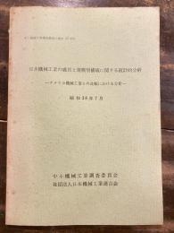 日本機械工業の成長と規模別構成に関する統計的分析 : アメリカ機械工業との比較における分析