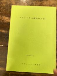 タウンハウス調査報告書