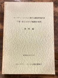 セーフティ・ミニマムに関する調査研究報告書　「千葉・埼玉における予備調査の結果」資料編