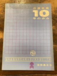 派遣事業10年の歩み : 海外農業実習生は何を学び何を実行したか