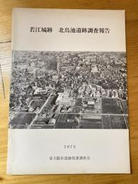 若江城跡 北鳥池遺跡調査報告