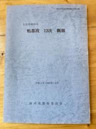 鴨都波 : 概報
