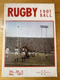 ラグビーフットボール　Rugbyfootball 26巻4号　1977