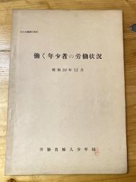 働く年少者の労働状況