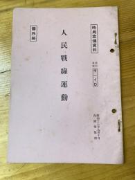 人民戦線運動