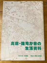 高田・雑司が谷の生活資料