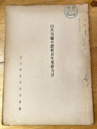 日共当面の農村青年運動方針