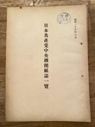 日本共産党中央機関紙誌一覧