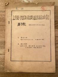 根室本線 上芦別-野花南線路継目板切断事件　第2報　昭和30年11月4日現在