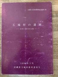 玉城村の遺跡 : 詳細分布調査報告書