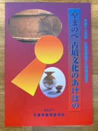 やまのべ古墳文化のあけぼの : 平成13年度天理市埋蔵文化財特別展示