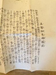 五智如来略縁起　天台宗安国山華蔵院 国分寺