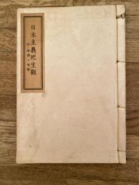 日本主義死生観 : 学徒出陣記念　附・靖国の哲学