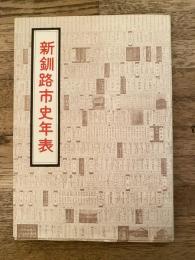 新釧路市史総合年表 　附図3枚・正誤表付